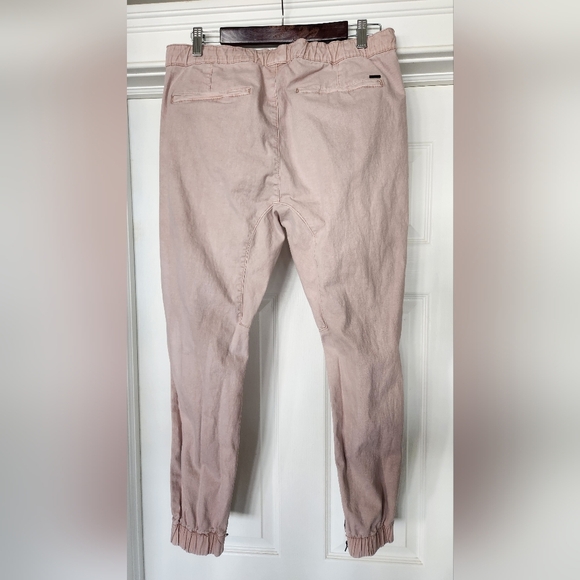 PacSun Pink Joggers with zipper detail at ankle - Picture 7 of 11